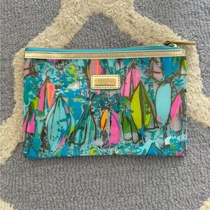 Lilly Pulitzer never used zipper pouch
